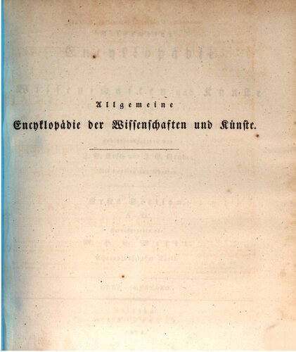Allgemeine Encyclopädie der Wissenschaften und Künste in alphabetischer Folge / Genf bis Genzano