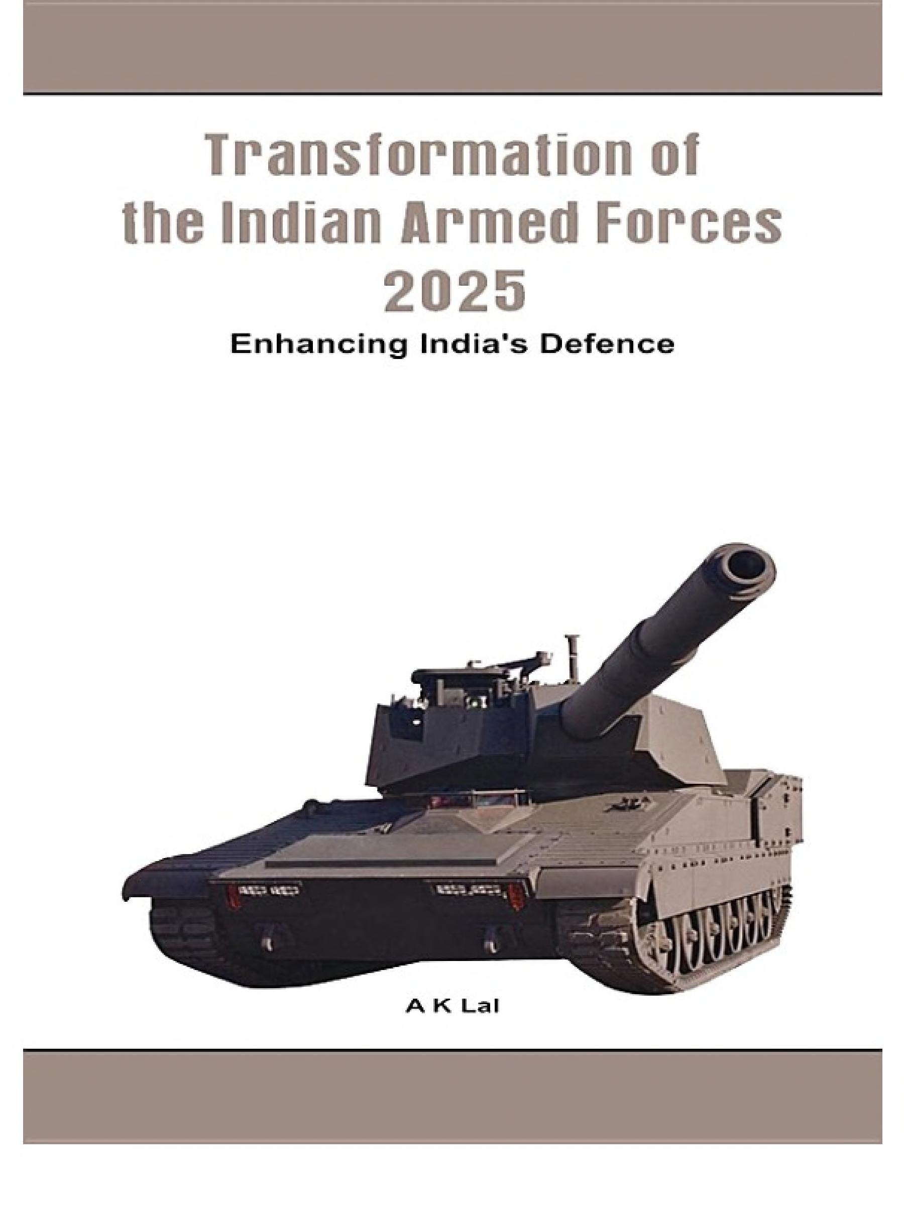Transformation of the Indian Armed Forces: 2025