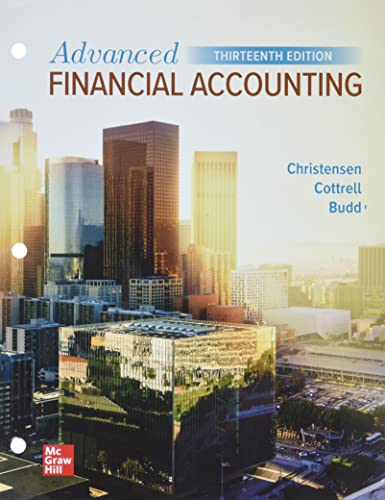 Advanced Financial Accounting