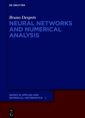 Neural Networks and Numerical Analysis