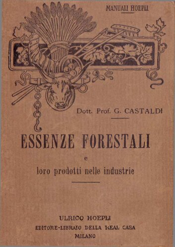 Essenze forestali e loro prodotti nelle industrie