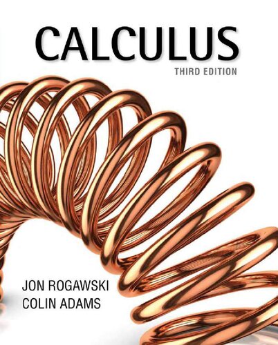 Calculus Standalone book without access codes Third Edition
