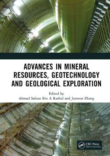 Advances in Mineral Resources Geotechnology and Geological Exploration