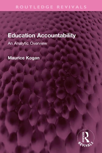 Education Accountability: An Analytic Overview