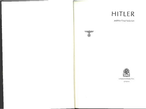 Hitler & The Final Solution