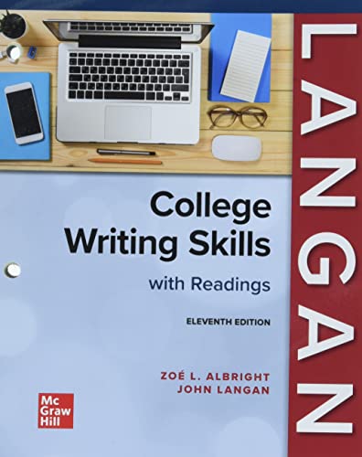 College Writing Skills with Readings