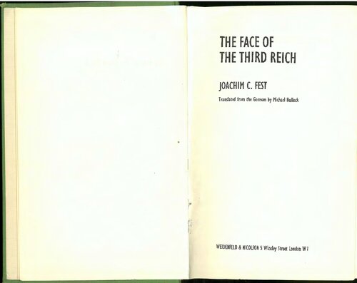 The Face of the Third Reich