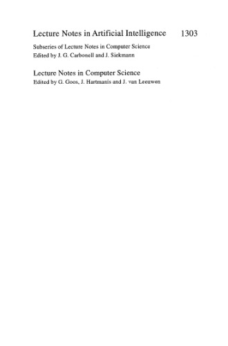 KI-97: Advances in Artificial Intelligence: 21st Annual German Conference on Artificial Intelligence Freiburg, Germany, September 9–12, 1997 Proceedings