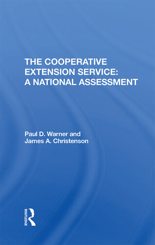 The Cooperative Extension Service