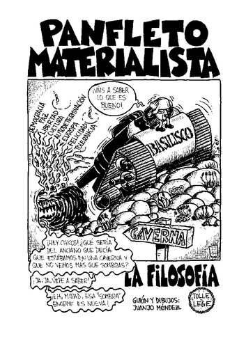 Panfleto materialista : la filosofía