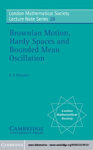 Brownian Motion, Hardy Spaces and Bounded Mean Oscillation
