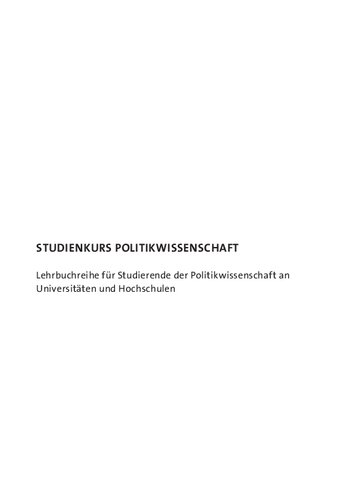 Methoden der Politikwissenschaft