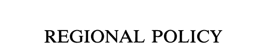 Regional Policy in Britain: The North-south Divide