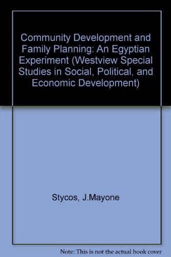 Community Development And Family Planning: An Egyptian Experiment