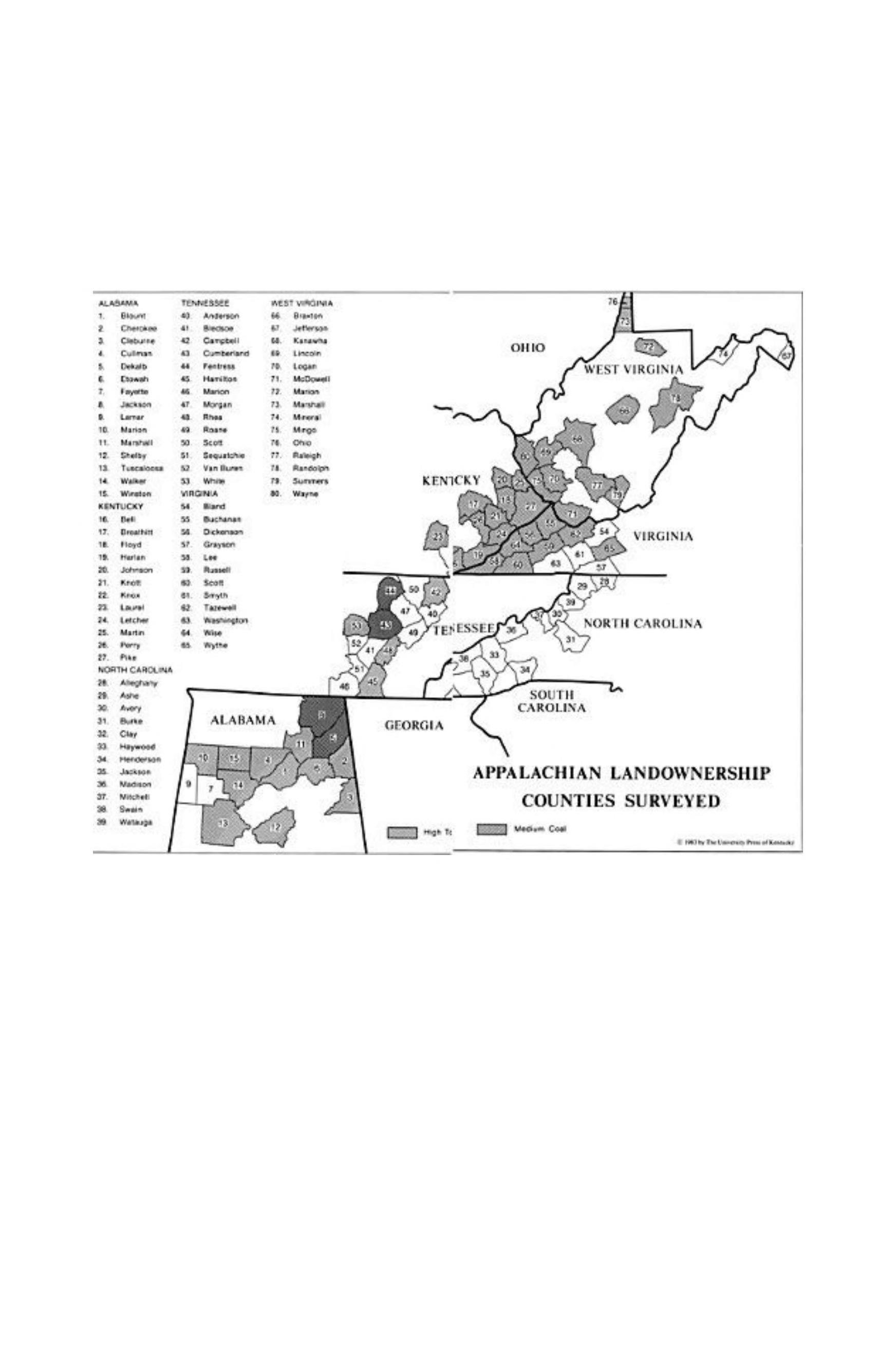 Who Owns Appalachia?: Landownership and Its Impact