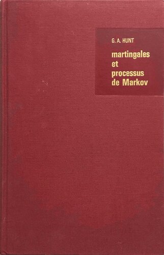 Martingales et processus de Markov