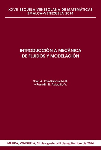 Introduccion a la Mecanica de Fluidos y Modelacion