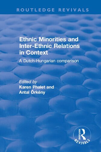 Ethnic Minorities and Inter-ethnic Relations in Context