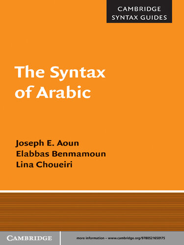 Syntax of Arabic