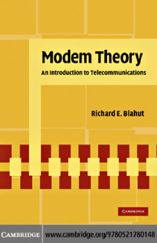 Modem Theory: An Introduction to Telecommunications