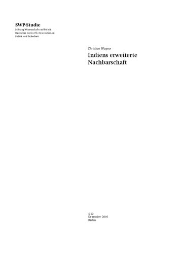 Indiens erweiterte Nachbarschaft