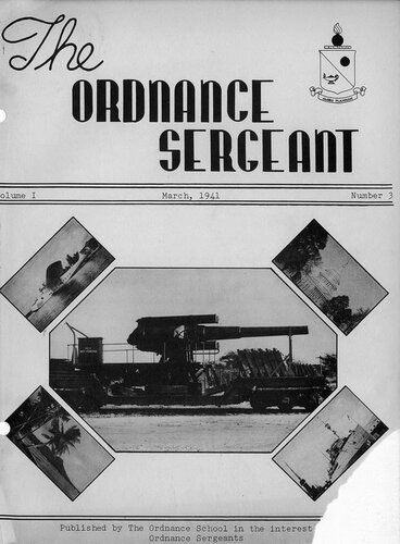 The Ordnance Sergeant Volume 1 Number 3