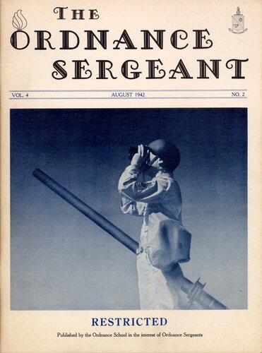 The Ordnance Sergeant Volume 4 Number 2