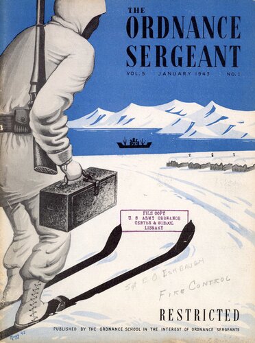 The Ordnance Sergeant Volume 5 Number 1