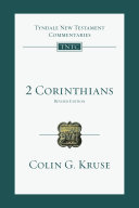 2 Corinthians: An Introduction and Commentary