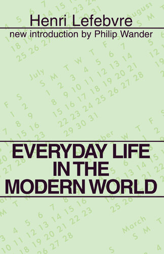 Everyday Life in the Modern World