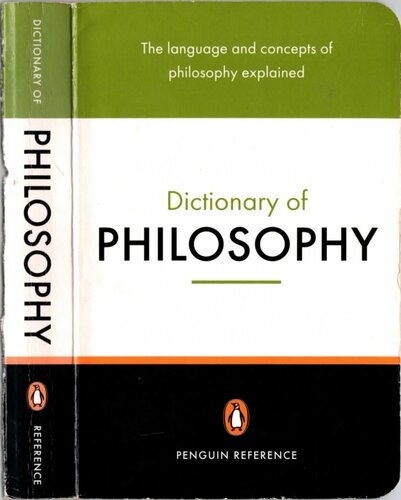 The Penguin Dictionary of Philosophy
