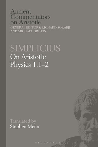 Simplicius: On Aristotle Physics 1.12