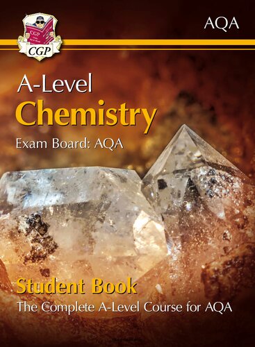 A-Level Chemistry for AQA: Year 1 & 2 Student Book with Online Edition: course companion for the 2023 and 2024 exams