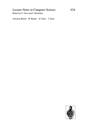 Parallel Processing: CONPAR 92—VAPP V: Second Joint International Conference on Vector and Parallel Processing Lyon, France, September 1–4, 1992 Proceedings
