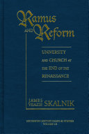Ramus and Reform: University and Church at the End of the Renaissance