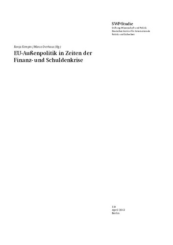 EU-Außenpolitik in Zeiten der Finanz- und Schuldenkrise