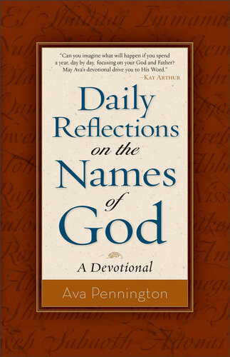 Daily Reflections on the Names of God: A Devotional
