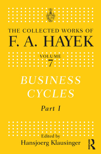 Business Cycles: Part I