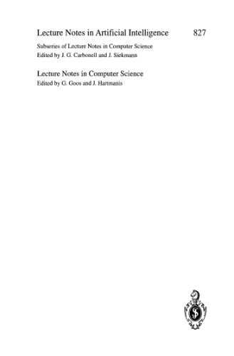 Temporal Logic: First International Conference, ICTL'94 Bonn, Germany, July 11–14, 1994 Proceedings