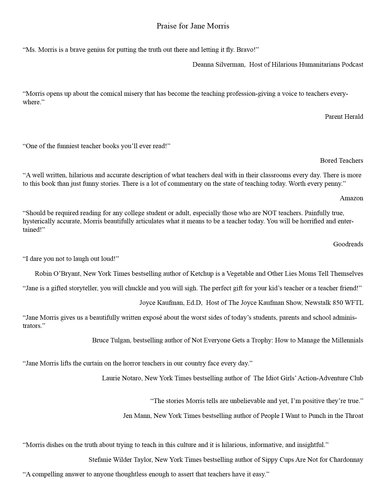 More Teacher Misery: Nutjob Teachers, Torturous Trainings & Even More Bullshit