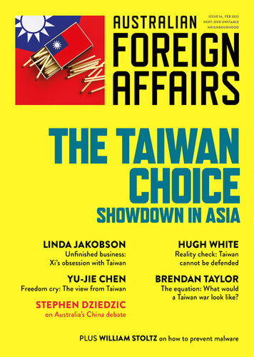 AFA14 the Taiwan Choice: Showdown in Asia