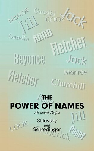 The Power of Names: All about People