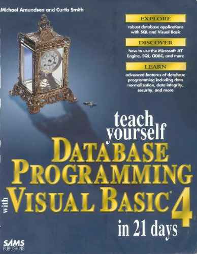 Teach Yourself Database Programming With Visual Basic 4 in 21 Days