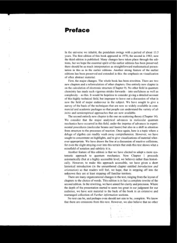 Molecular Quantum Mechanics