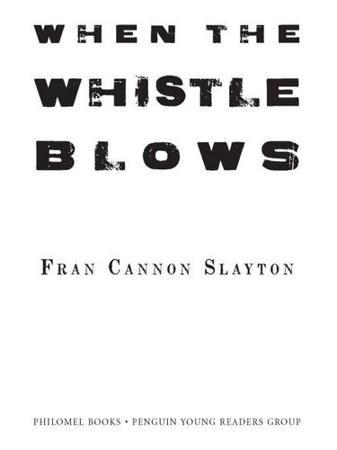 When the Whistle Blows