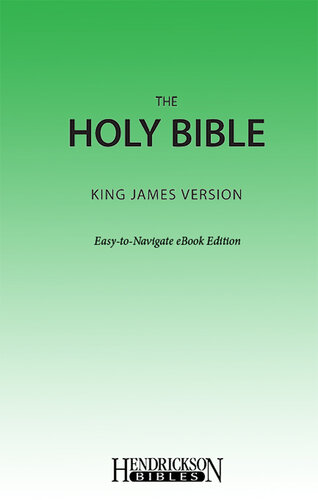 KJV Easy Navigate eBook