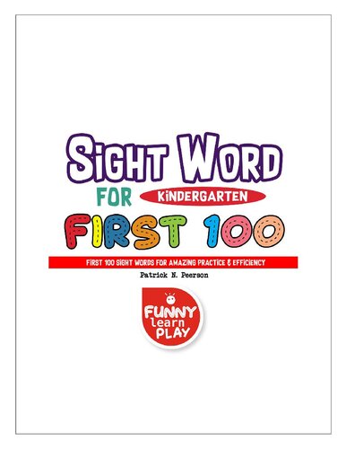 First 100 Sight Words