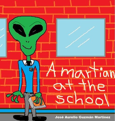 A martian at the school