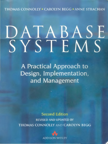 Database Systems: A Practical Approach to Design, Implementation, and Management