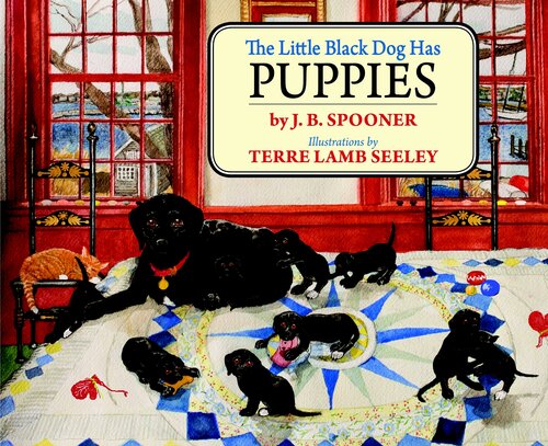 The Little Black Dog Has Puppies